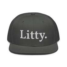 Load image into Gallery viewer, Litty Letterhead Snapback