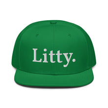 Load image into Gallery viewer, Litty Letterhead Snapback